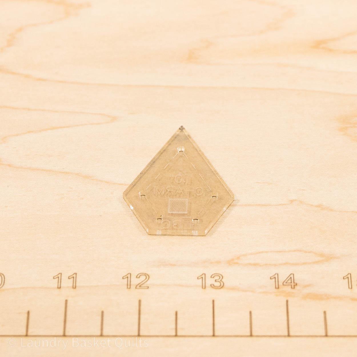 Charm Template 1" Jewel