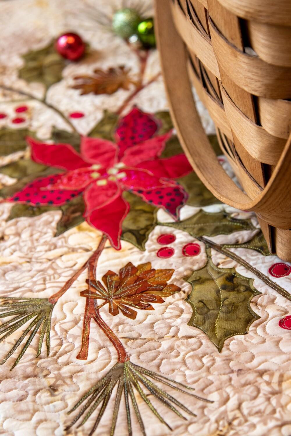 Poinsettia Fabric Kit