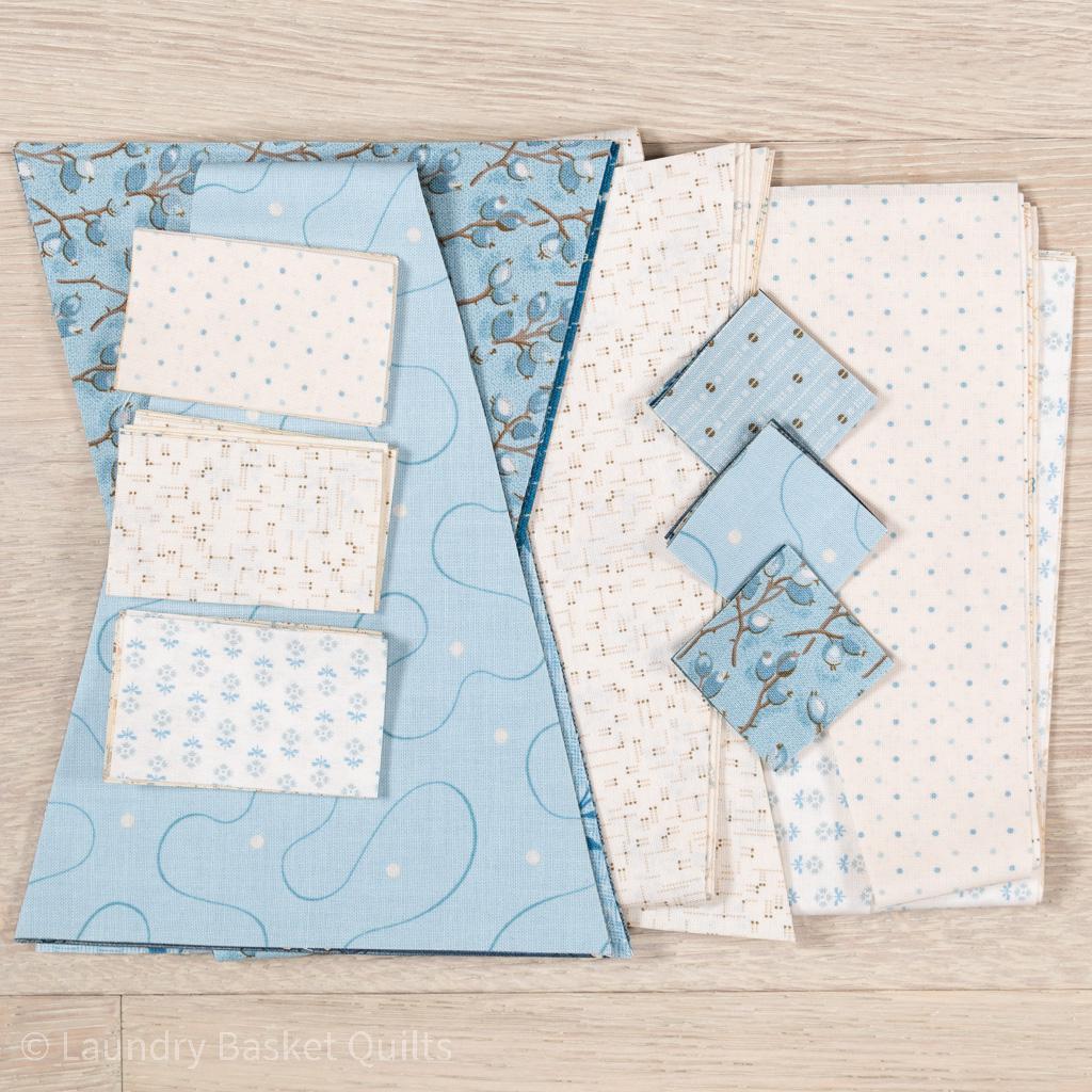 Quilter's Dozen - Blue Pine Trees