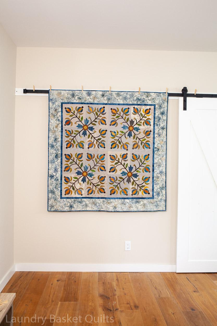 Stencil - Midnight Blooms