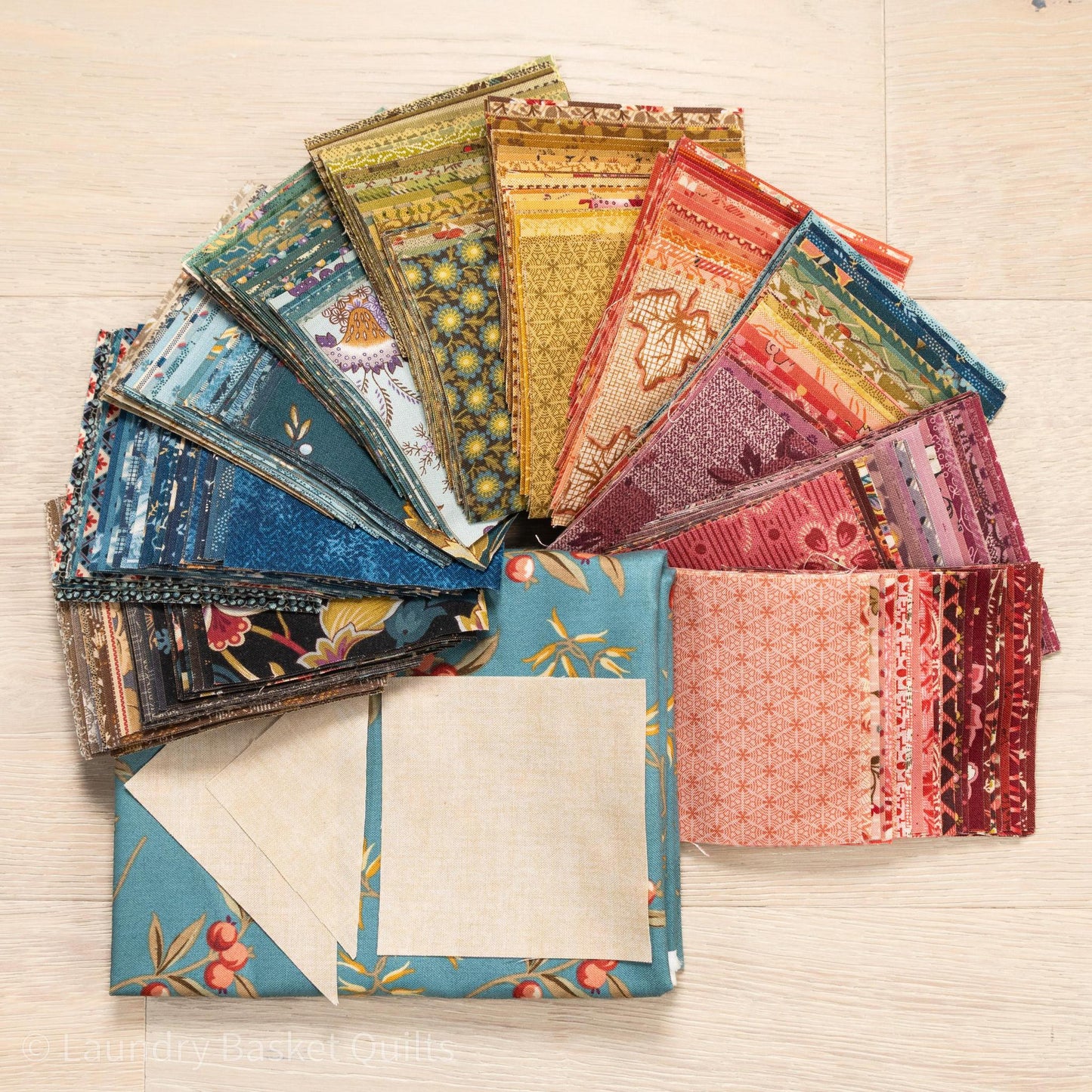 Gratitude Pre-Cut Fabric Kit - Scrappy 2