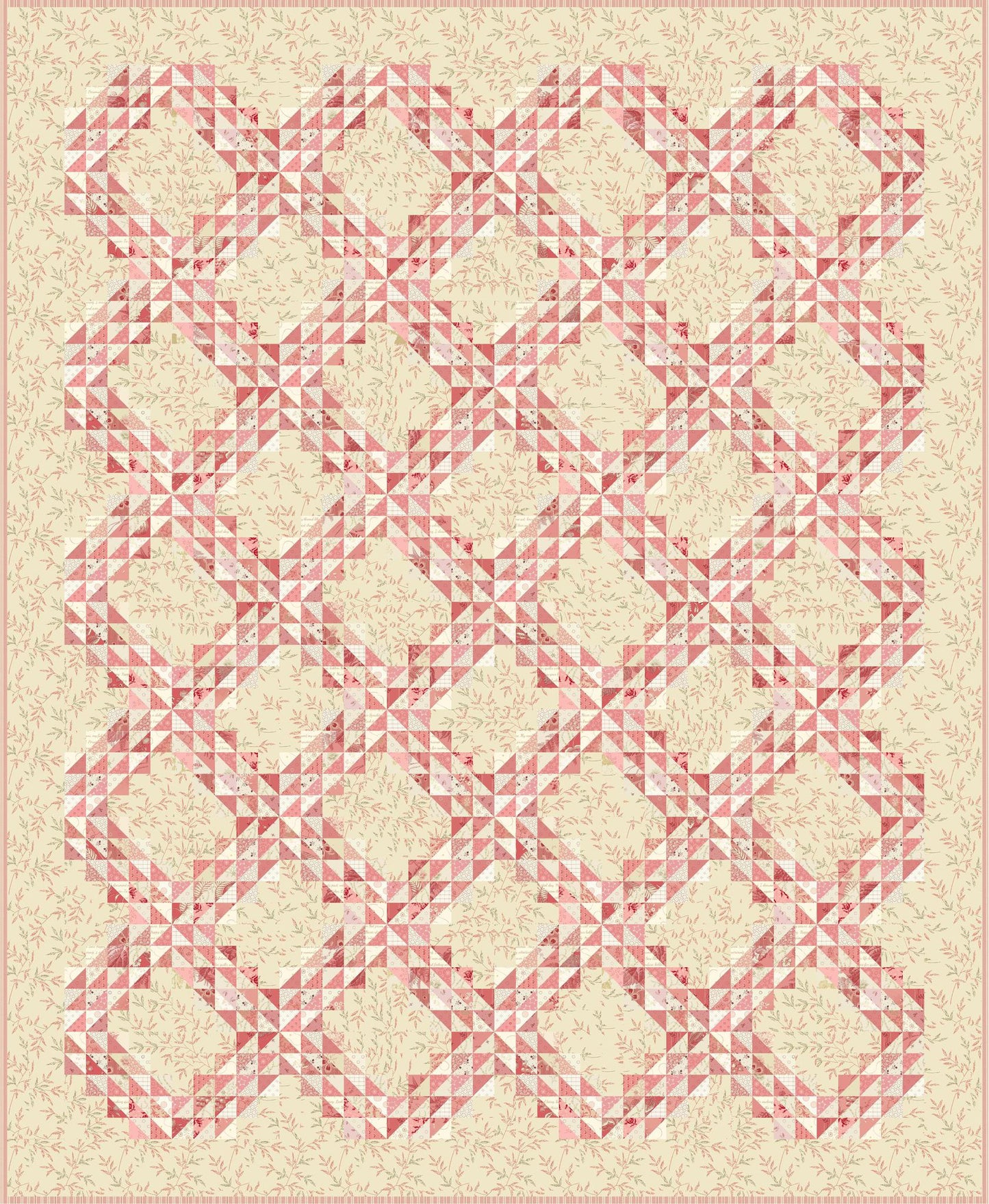 Ocean Wave Fabric Kit - Pink