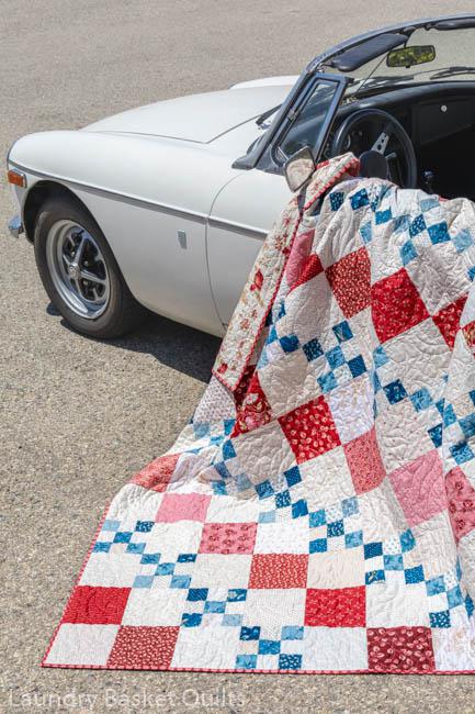 Cranberry Chain - Patriotic Fabric Kit