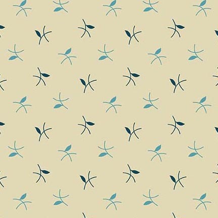 Royal Blue Prints - 1 yard