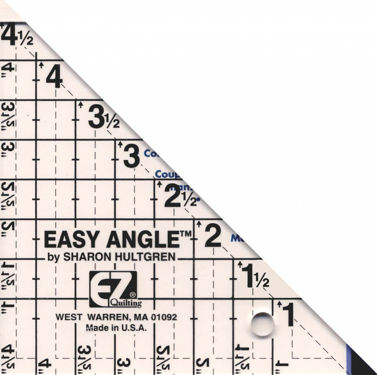 Easy Angle Ruler 45 Degree 4½"