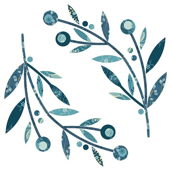 Silhouettes - Royal Blue