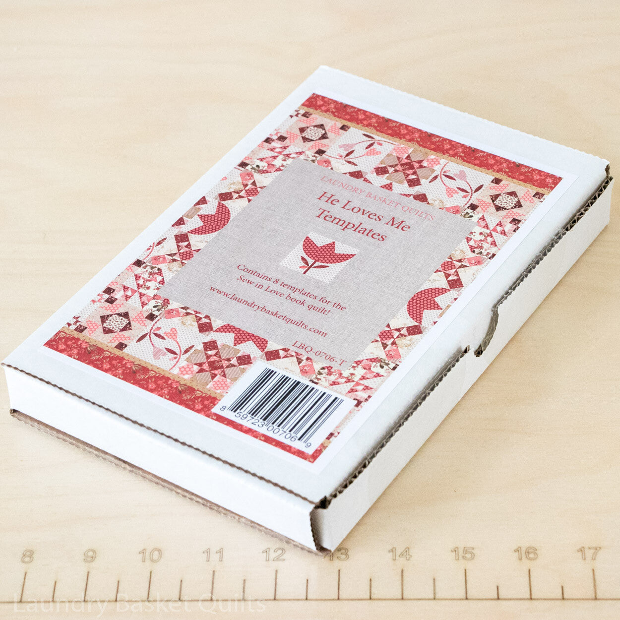 Sew in Love "He Loves Me" Template Kit