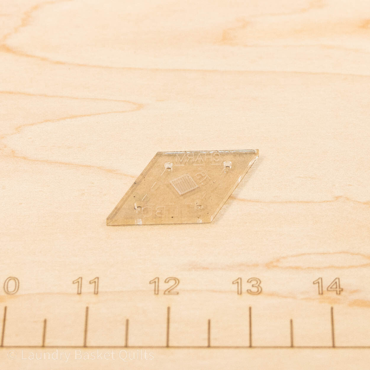 Charm Template 3/4" (0.75") Diamond