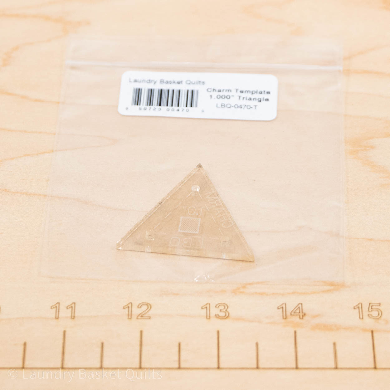 Charm Template 1" Triangle