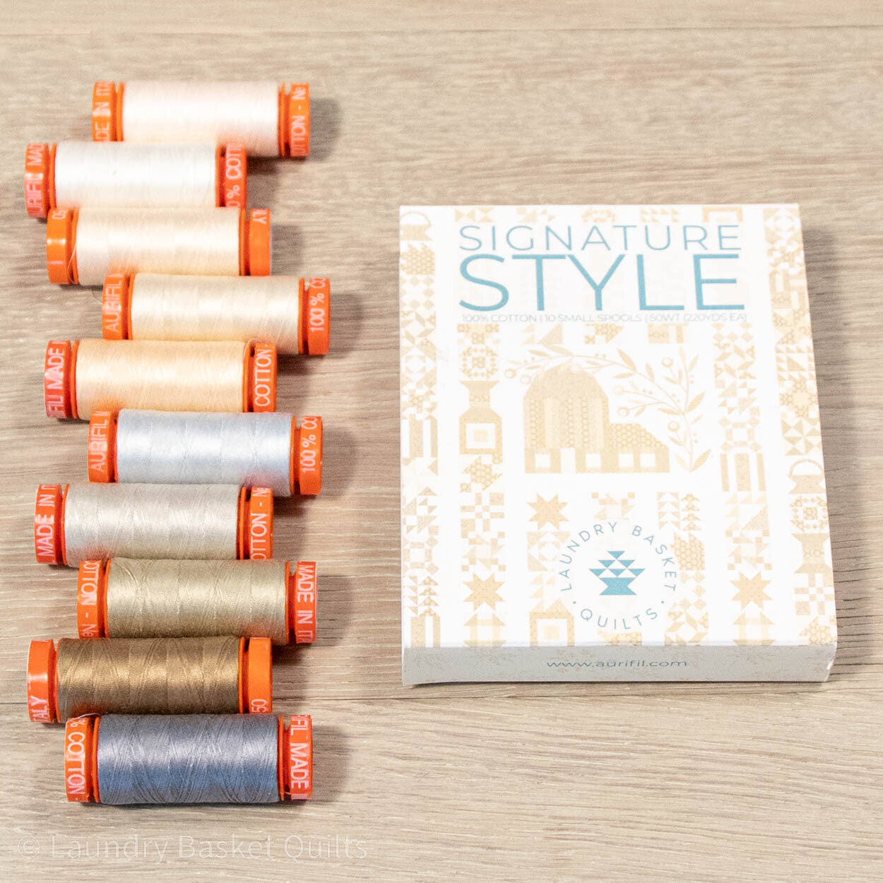 Edyta Sitar "Signature Style" Thread Collection by Aurifil