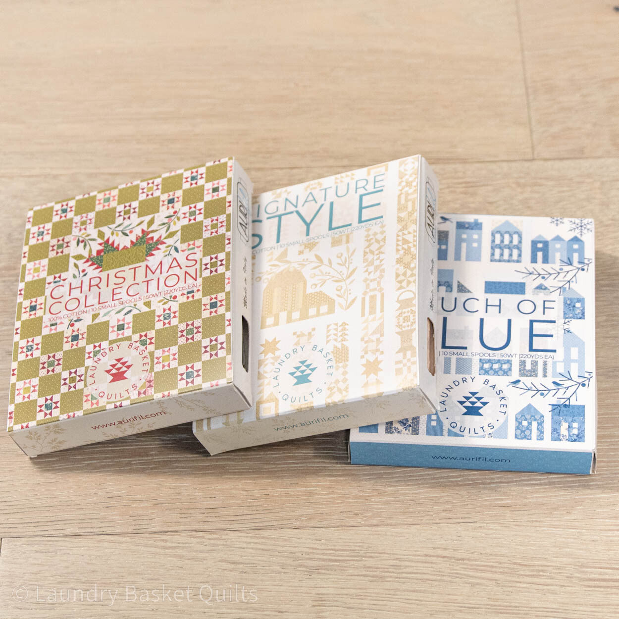 Edyta Sitar "Christmas Collection" Thread Set by Aurifil