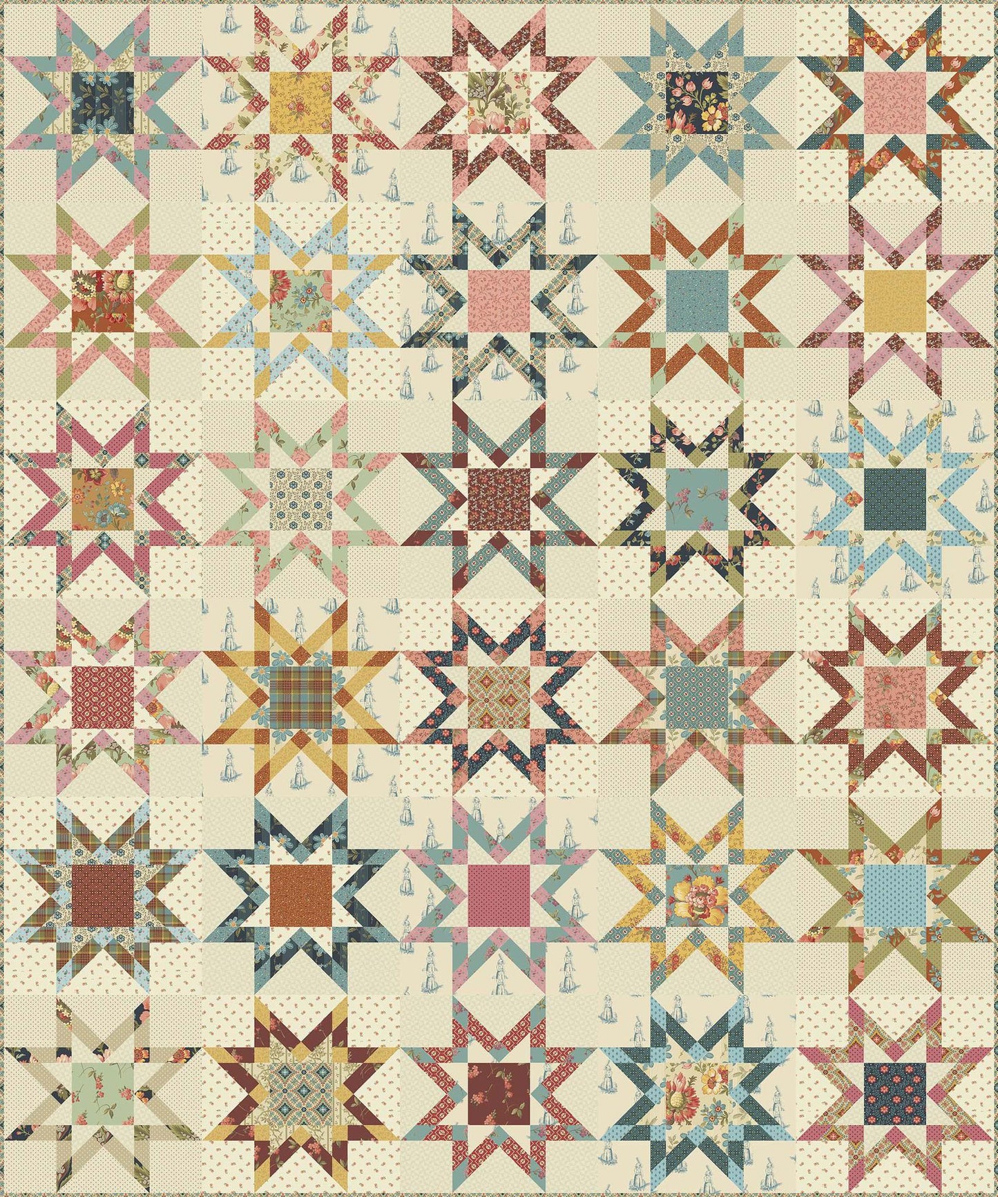 Country Star PRE-CUT Fabric Kit