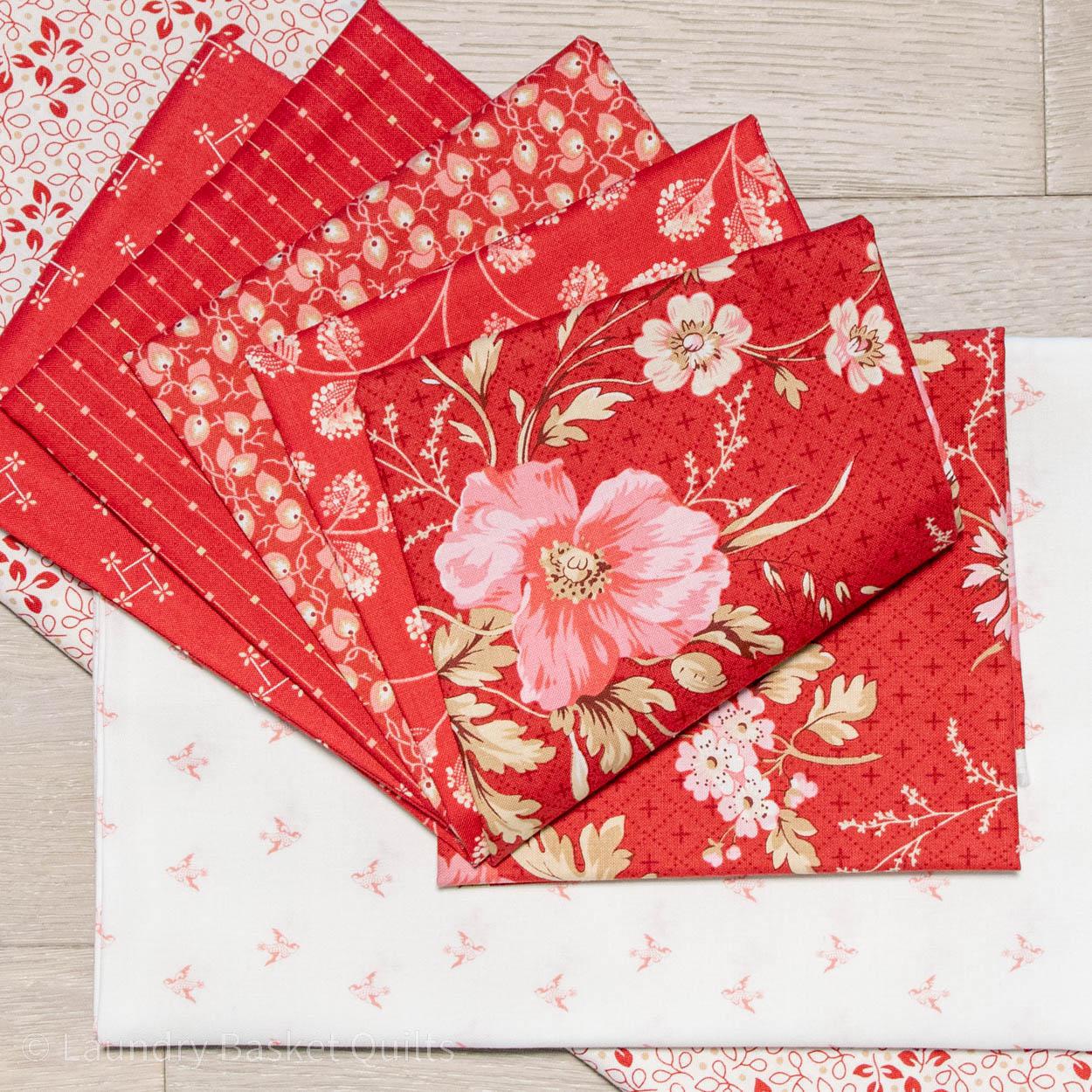 Sky and Sea Fabric Kit - RED