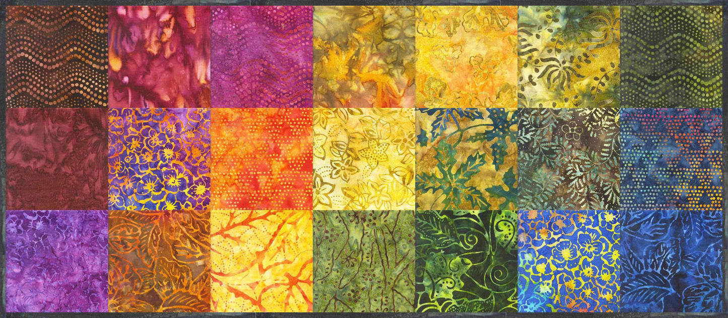 Garden Trio Fabric Kit