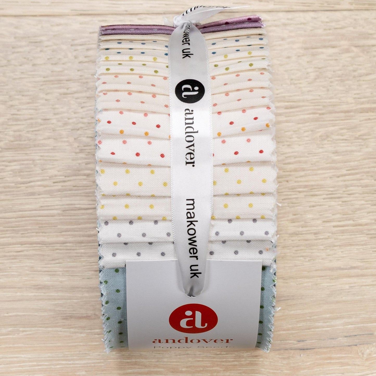 Poppy Seeds Jelly Roll - 2.5" strips