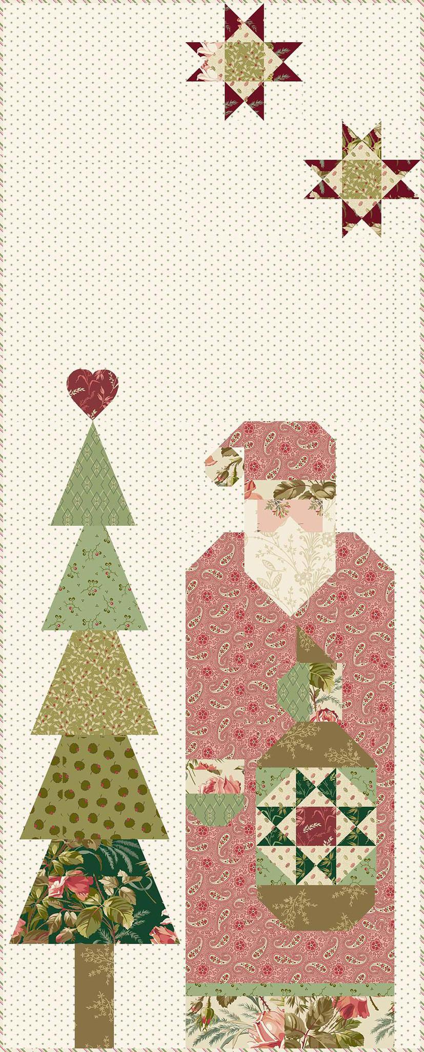 Santa Claus Table Runner
