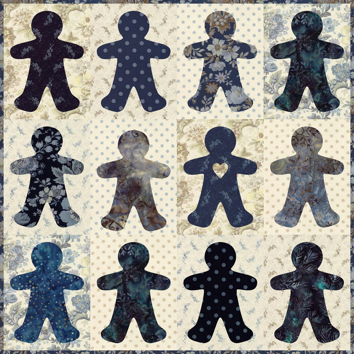 Stencil - Gingerbread Man