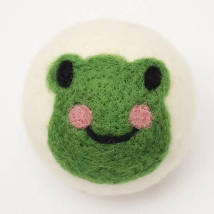 Wool Dryer Ball - Frog