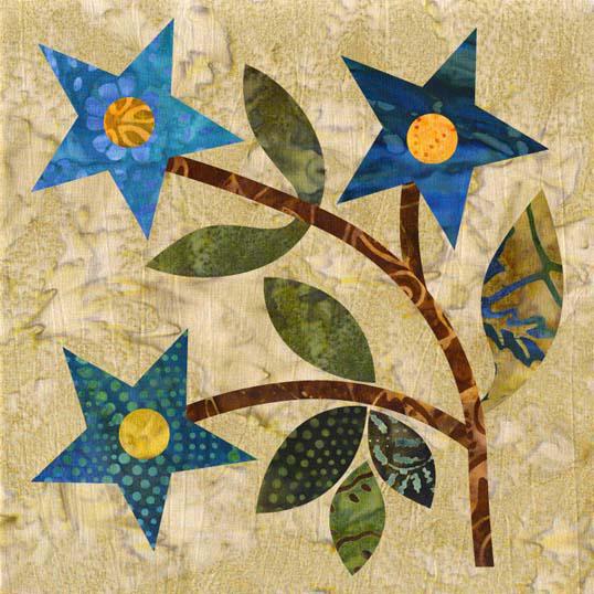 Silhouettes - Spring Sprouts Block 5