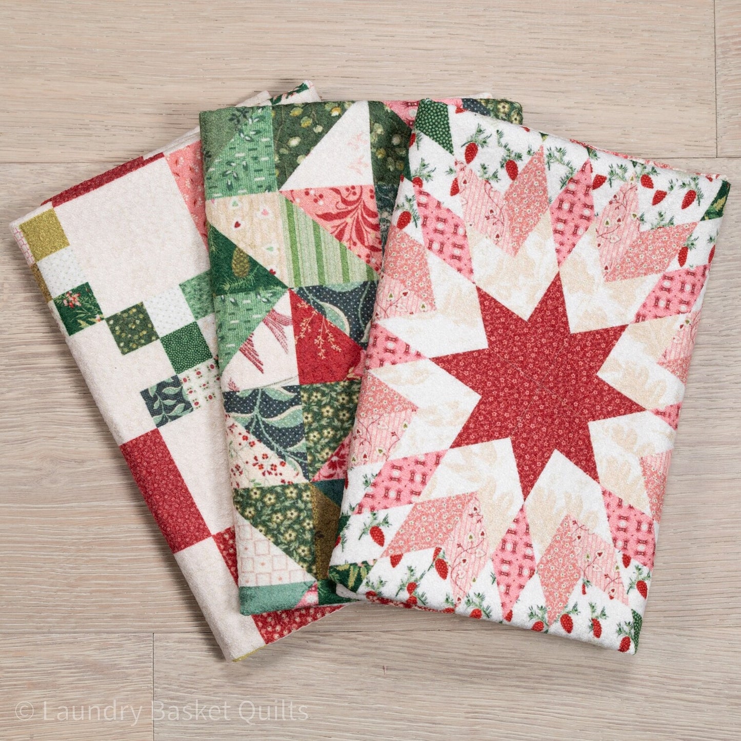 Kitchen Towel - Cranberry Chain Patriotic