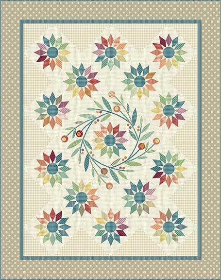 Blooming Star - Quiltessential Fabric Kit