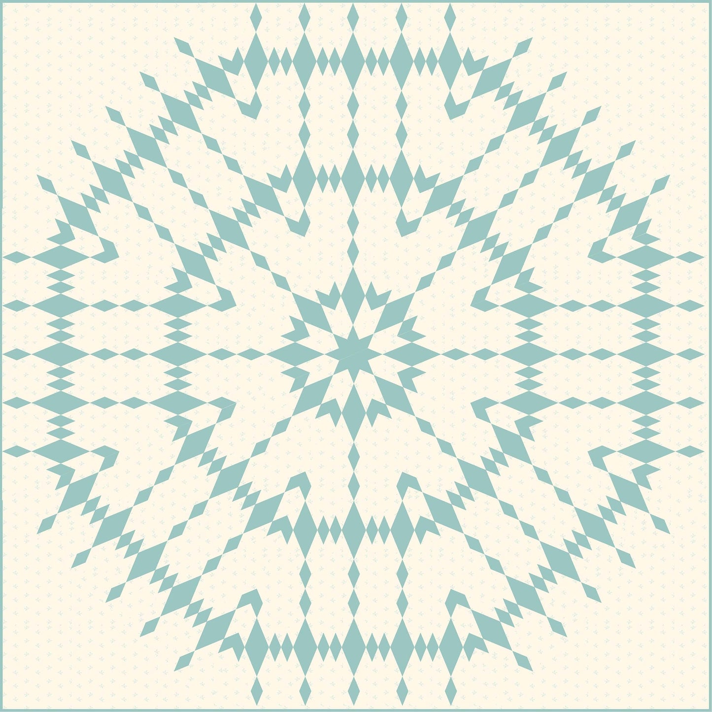 Compass Star in Blue