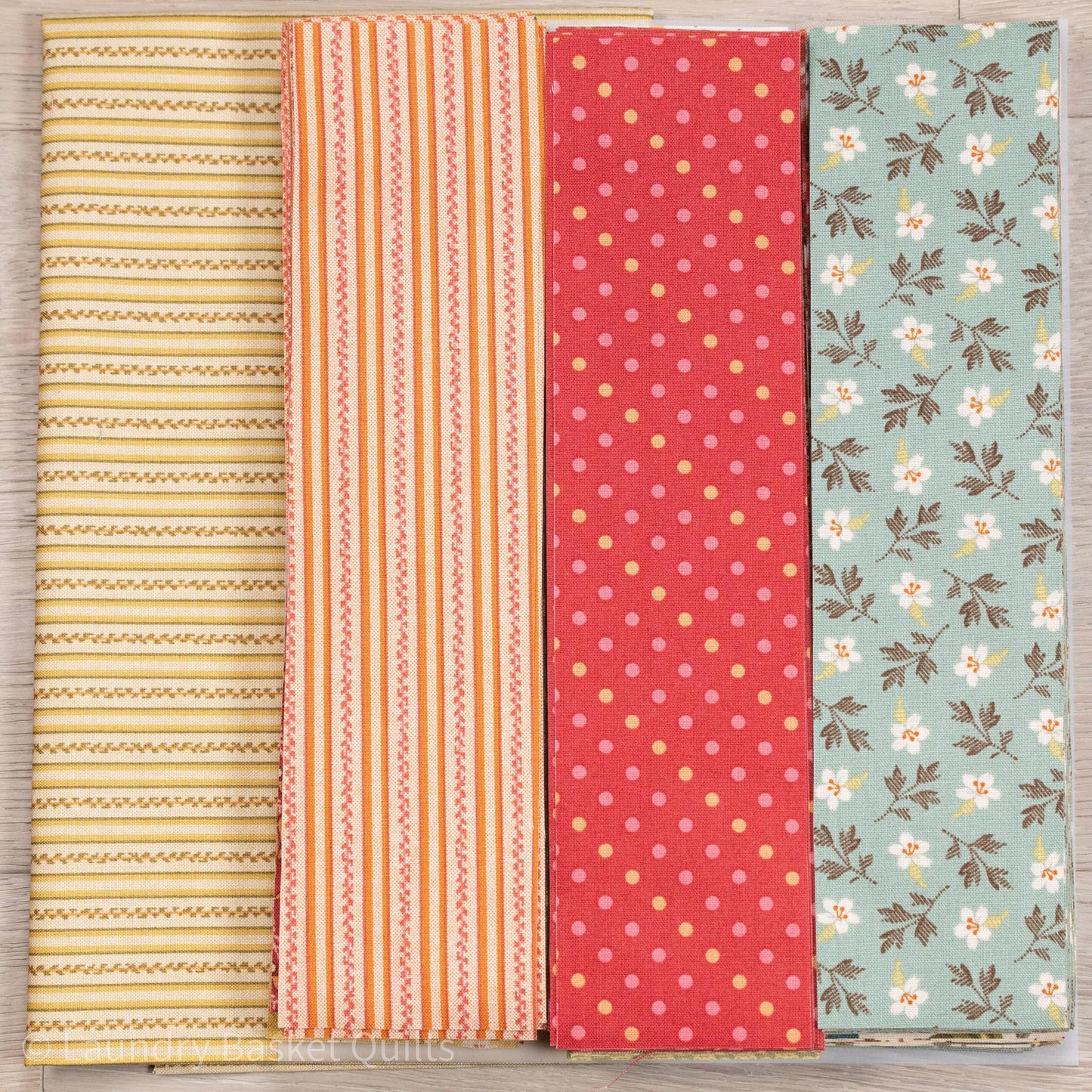 Trip Around the World - Lady Tulip PRE-CUT Fabric Kit
