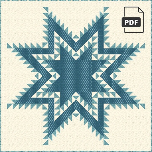 Double Feathered Star PDF (download)