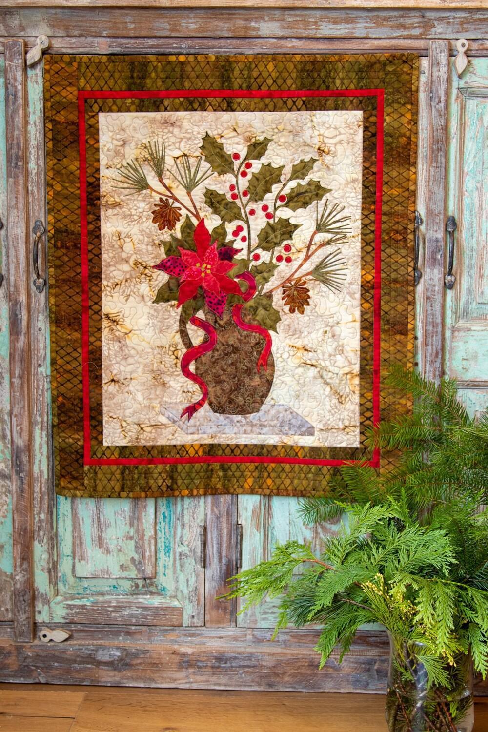 Poinsettia Fabric Kit