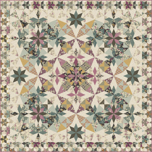 Alaska - English Garden PRE-CUT Fabric Kit