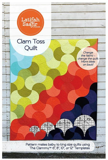 Clam Toss Quilt - by Latifah Saafir Studios