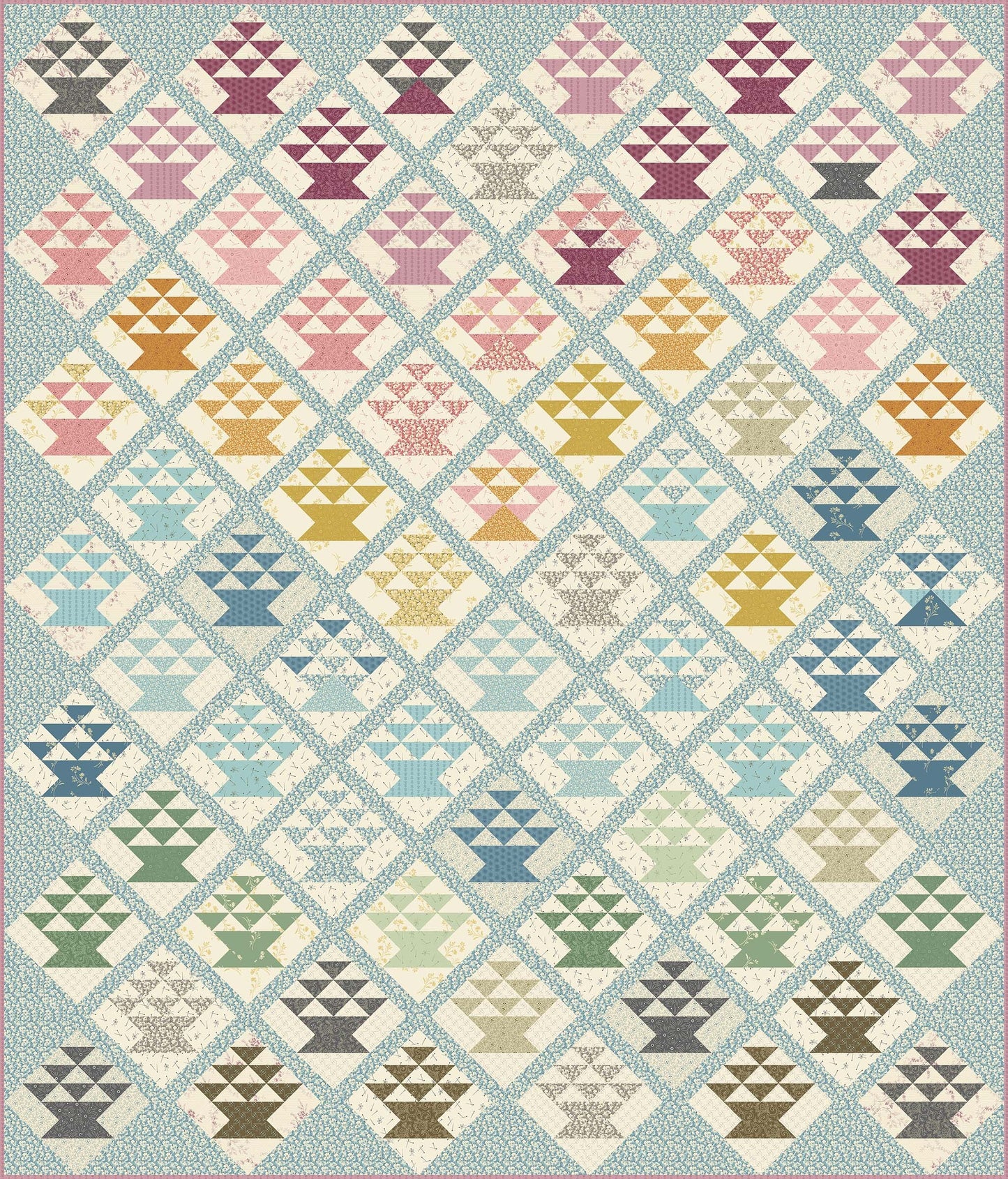 Candy Basket Fabric Kit