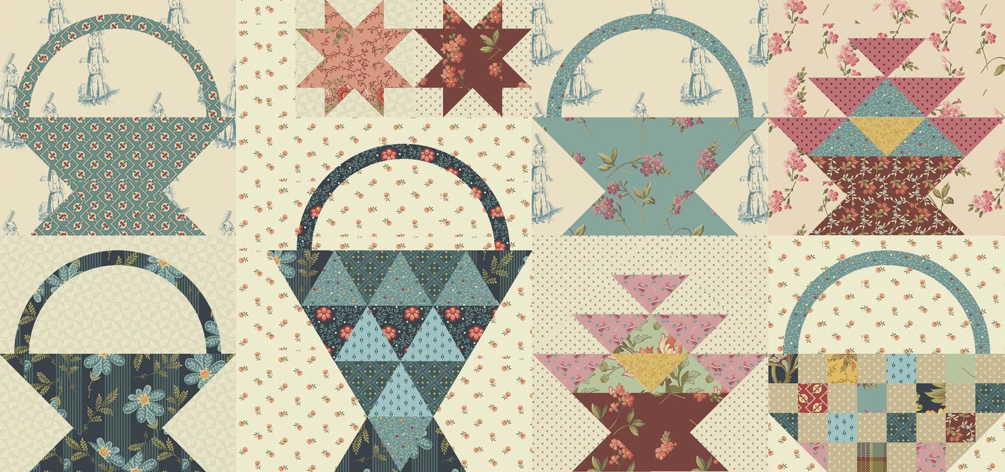 Anna's Baskets - Farmers Daughter Block 3 Pattern