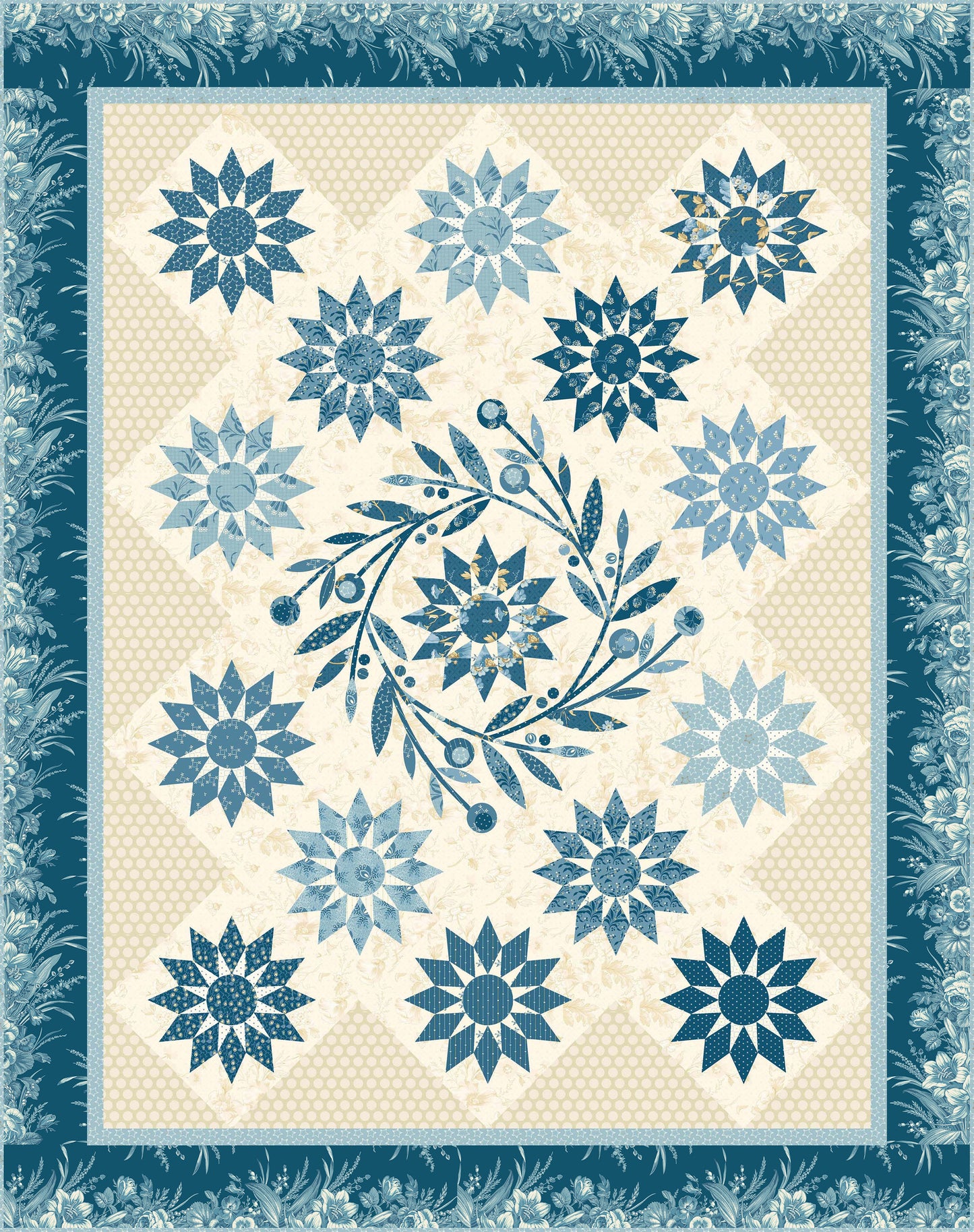Blooming Star Fabric Kit
