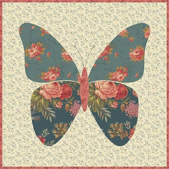 Butterfly Pillow Fabric Kit