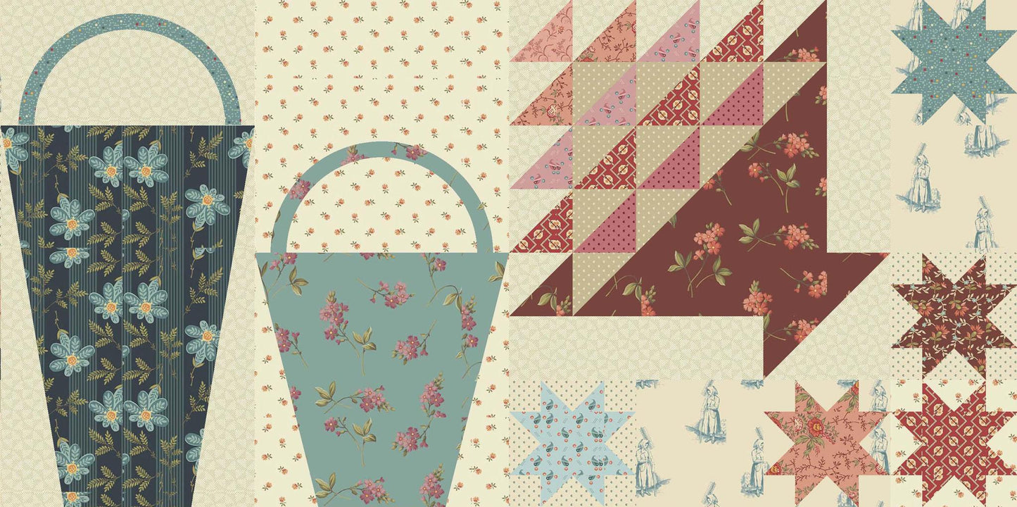 Anna's Baskets - Farmers Daughter Block 2 Pattern