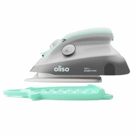 Oliso Mini Iron With Trivet - Aqua