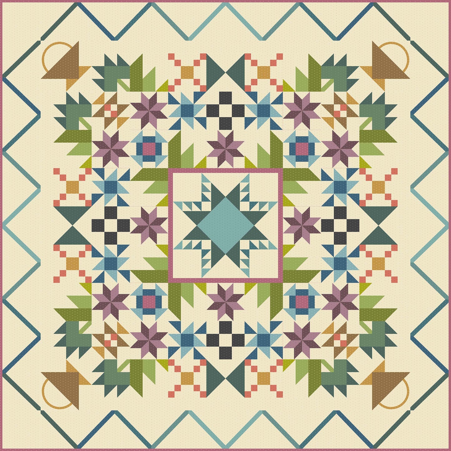 Valley Ranch PRE-CUT Fabric Kit