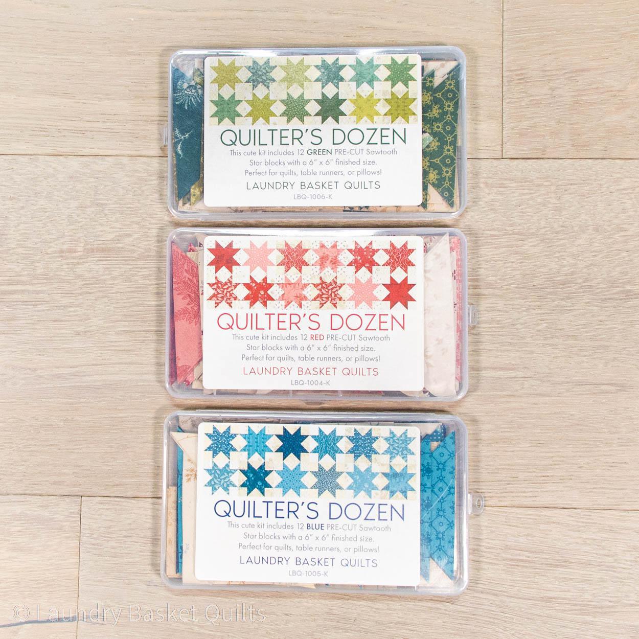 Quilter's Dozen - Red