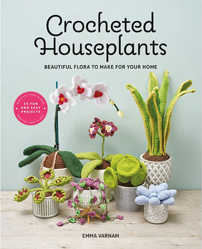 crochet potted plants Crocheted Houseplants