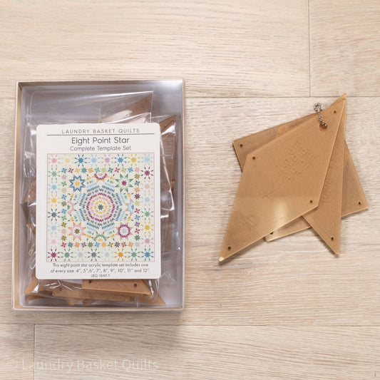 Eight Point Star Complete Template Set