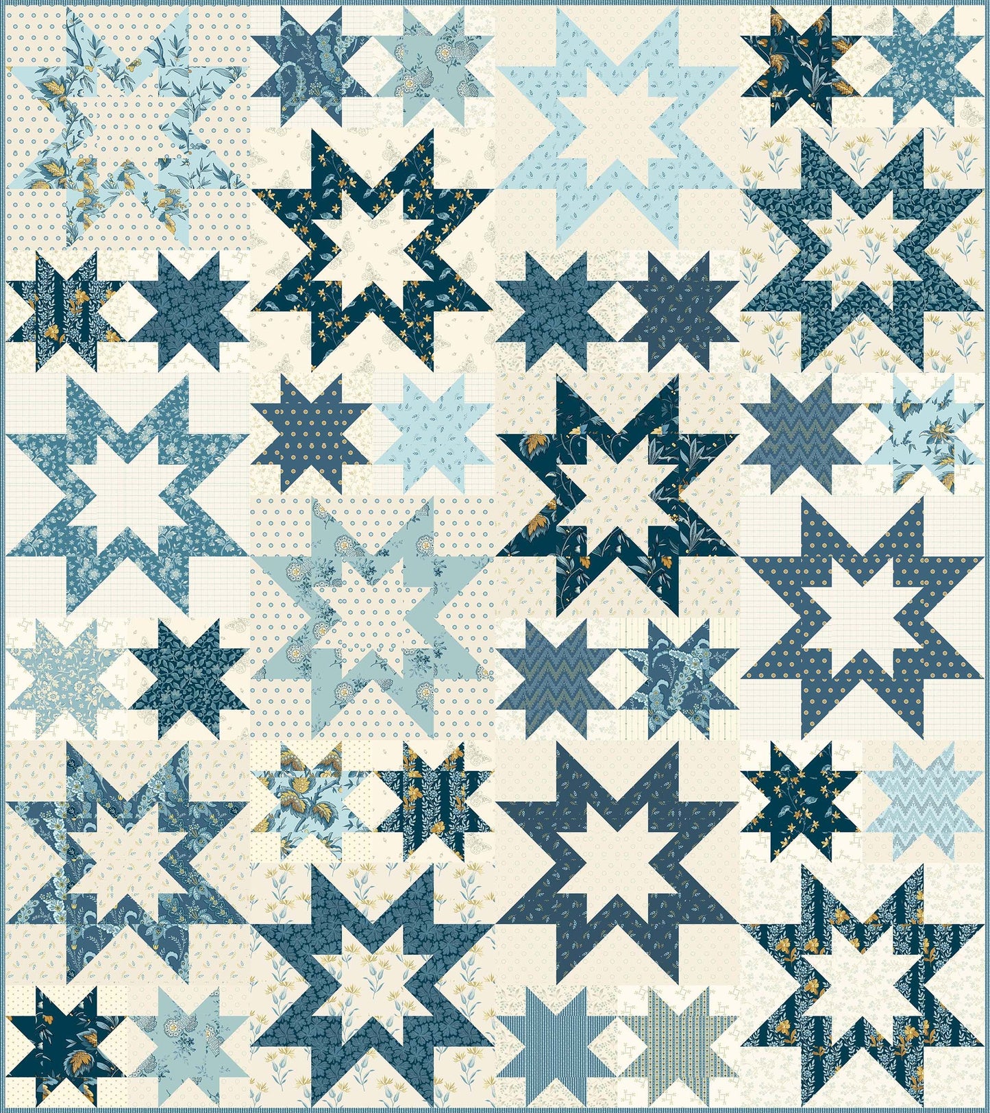 Sawtooth Star Fabric Kit