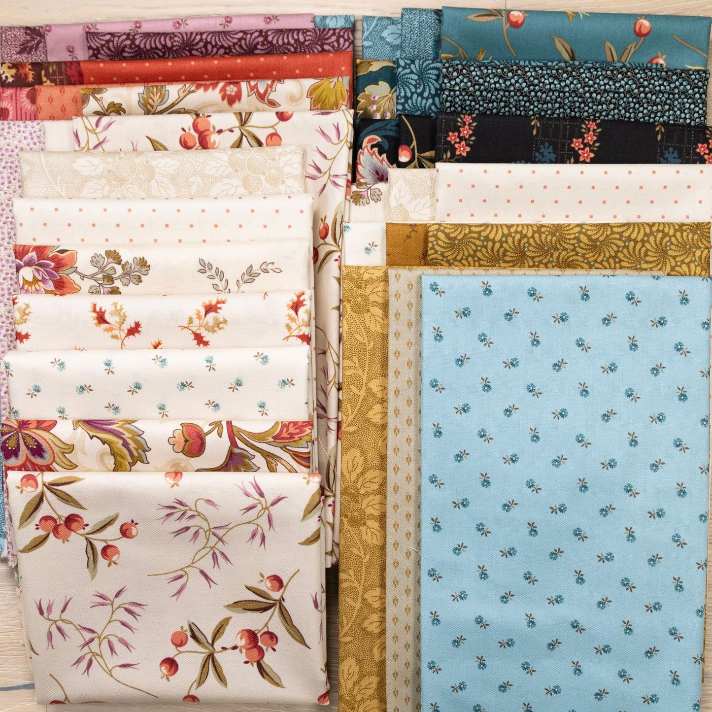 Ocean Tide - Dahlia Fabric Kit