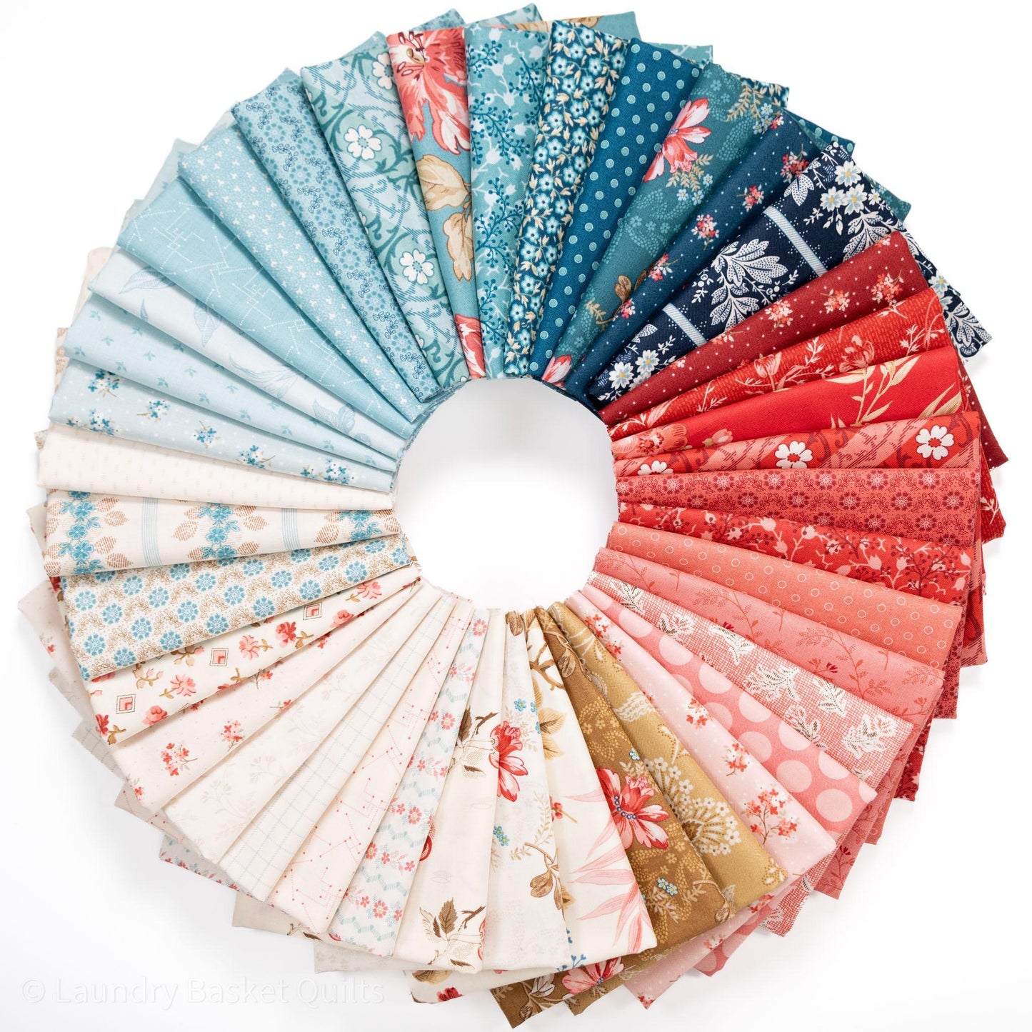 Red, White & Blue Fat Quarter Bundle