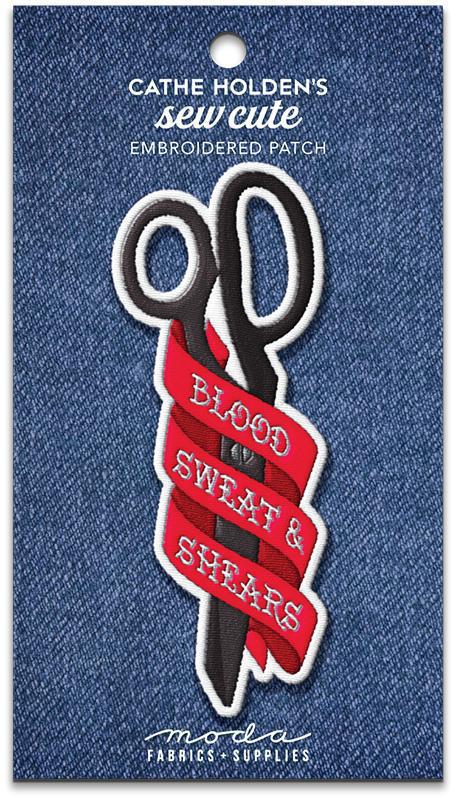 Iron on Patches - Scissor