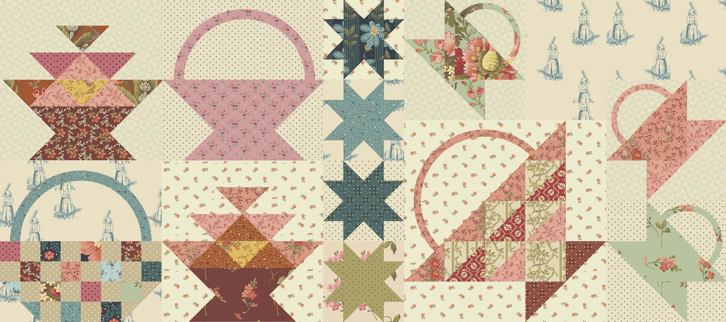 Anna's Baskets - Farmers Daughter Block 7 Pattern
