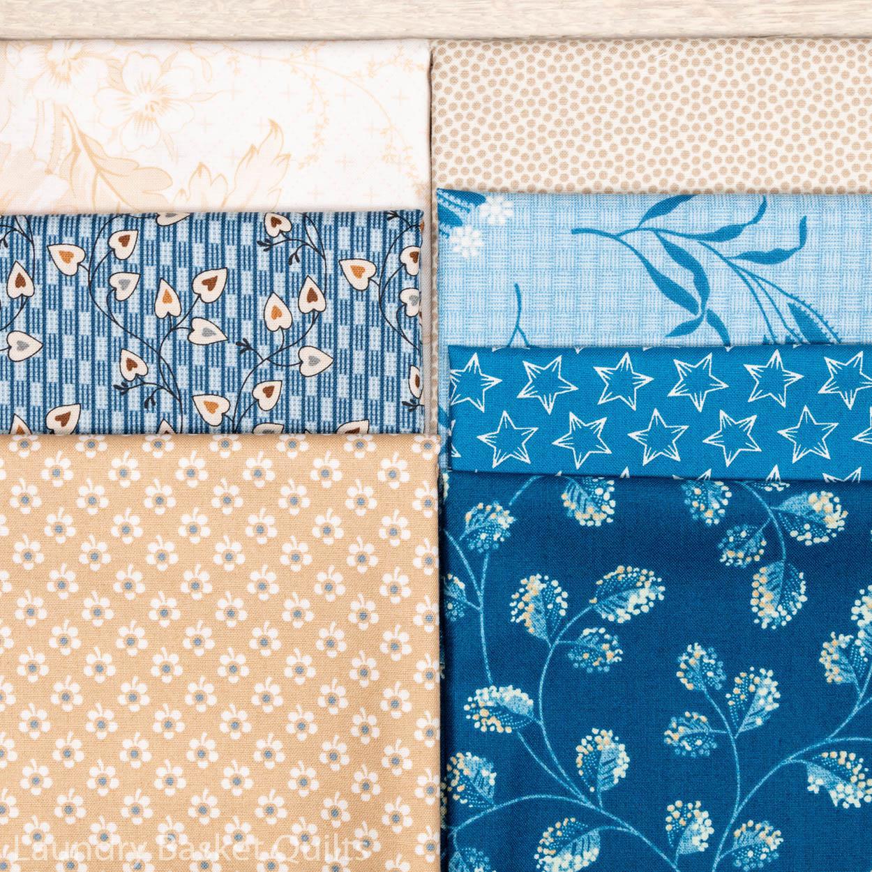 Snowflakes Fabric Kit