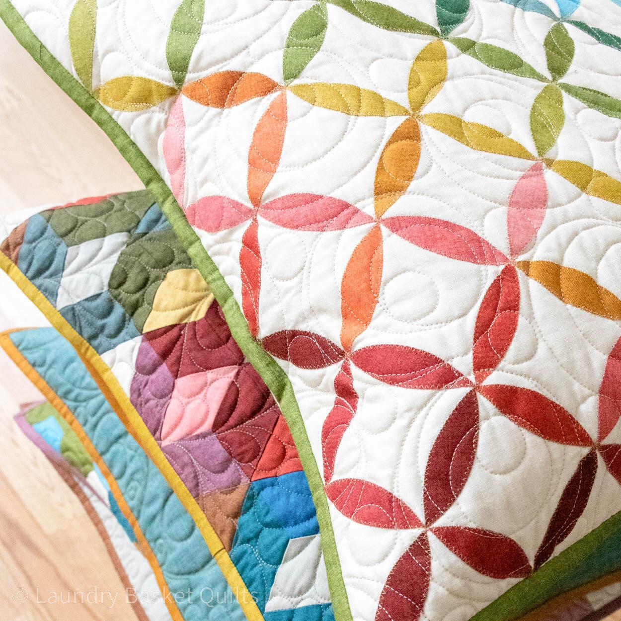 Rainbow Drops Pillow Talk Fabric Kit