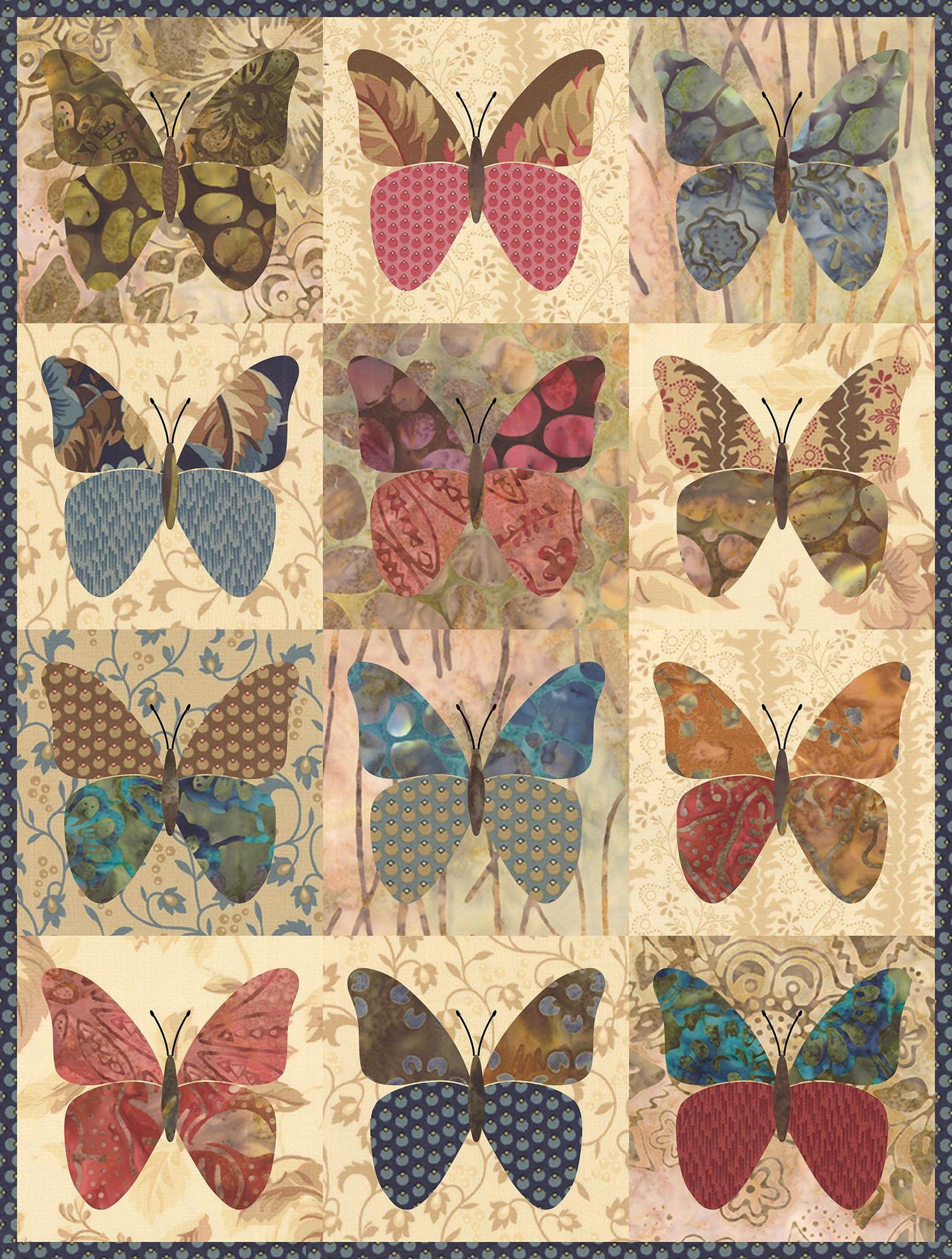 Stencil - Little Butterflies