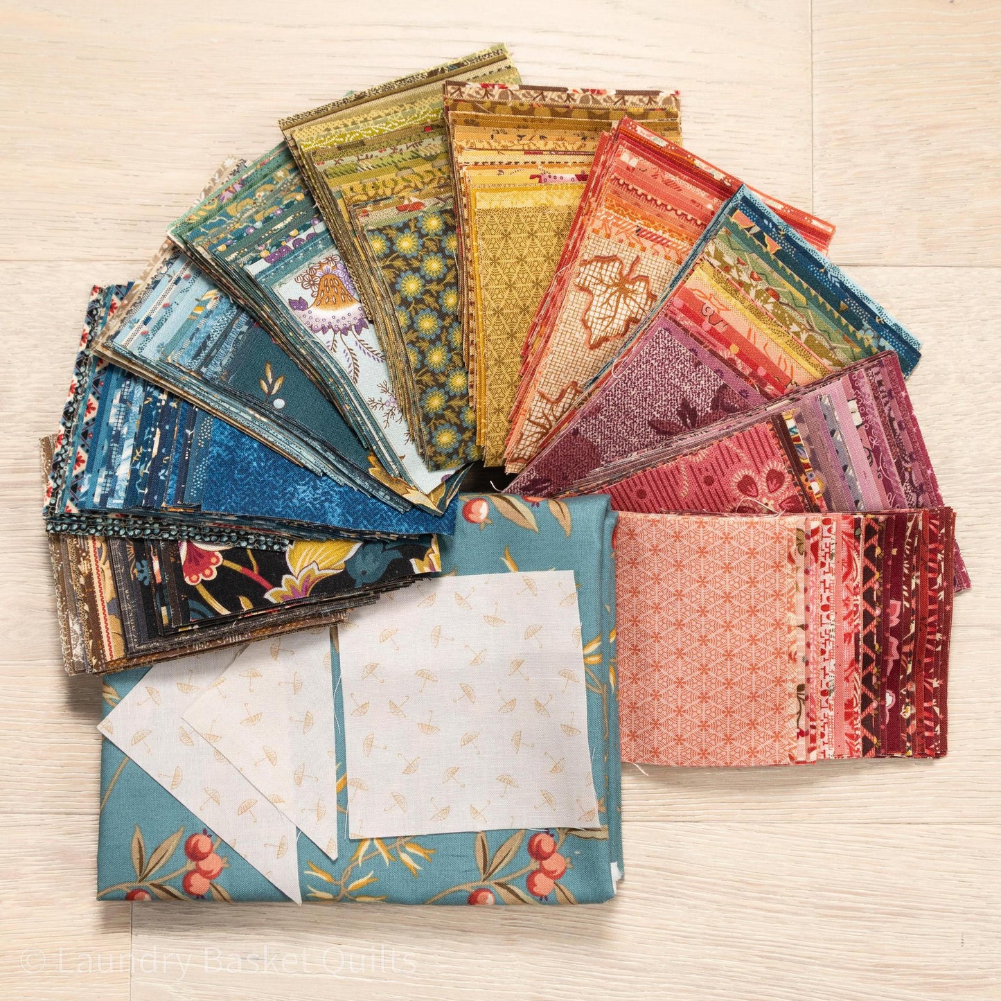Gratitude Pre-Cut Fabric Kit - Scrappy 3
